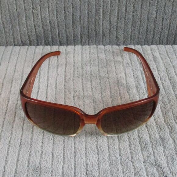 New Divine Eyewear Vixen Orange Fade/Amber Gradient Sunglasses NWT Women's - Picture 6 of 9